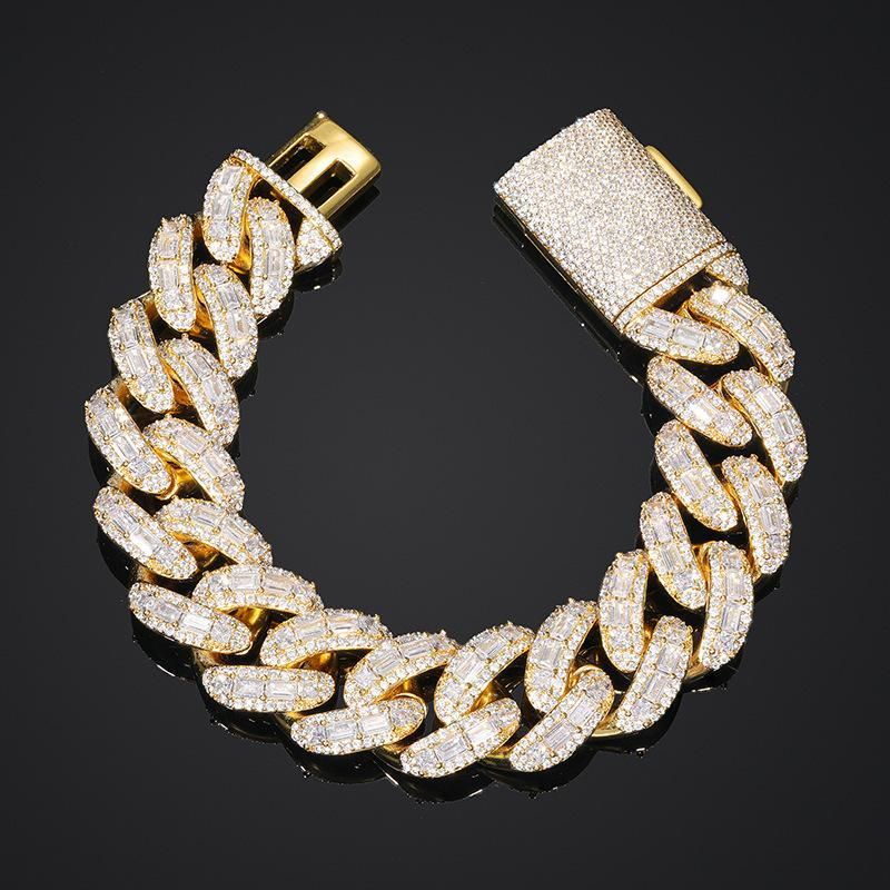 Ultimate Iced-Out Cuban Link Chain | Bracelet/ Necklace【A22】