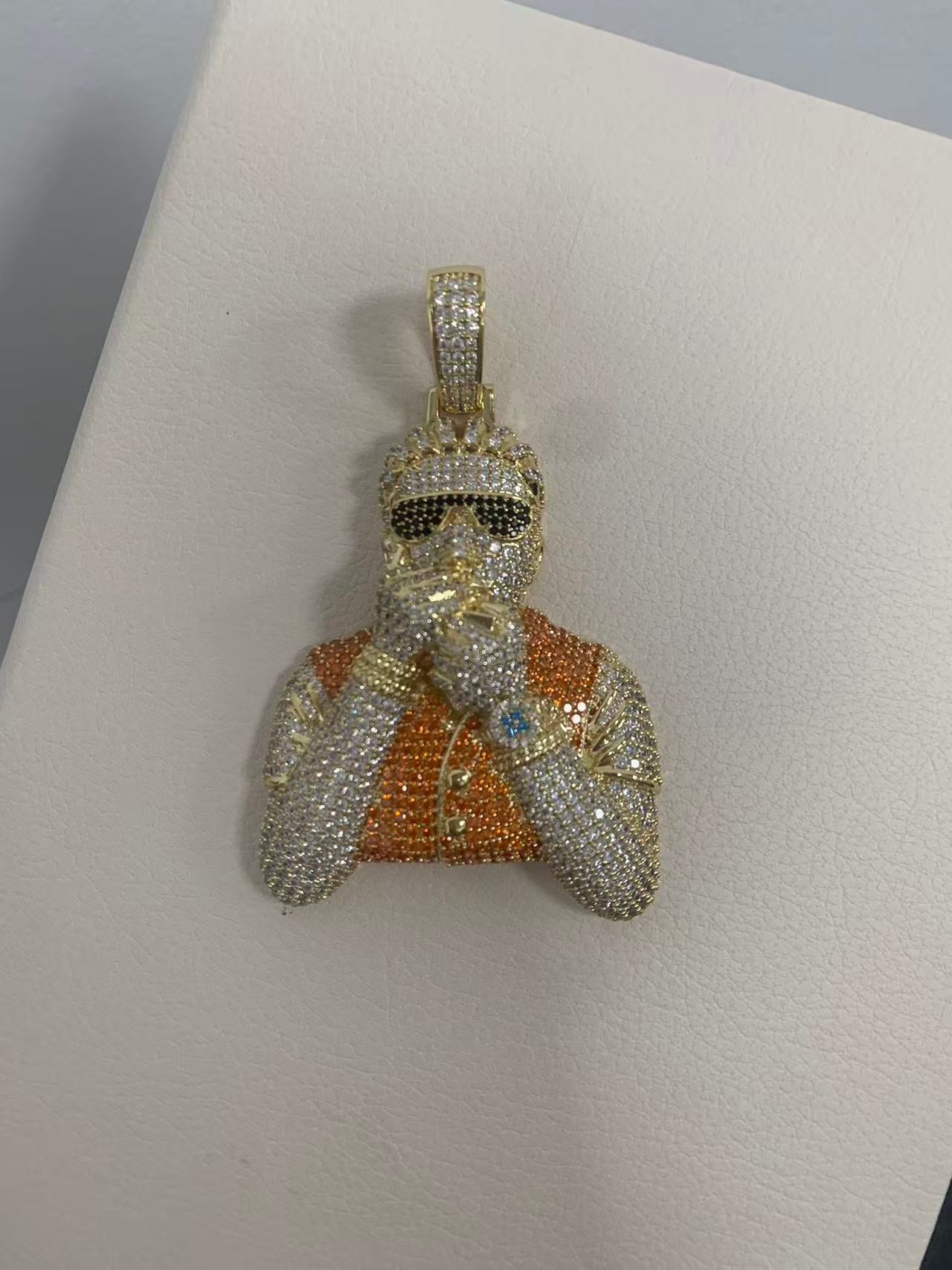 Ice Out Grim Reaper Pendent for hiphop ,A86