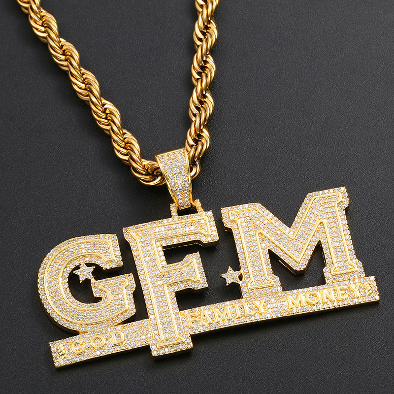 The GFM Legacy Custom Name Pendant【A69】