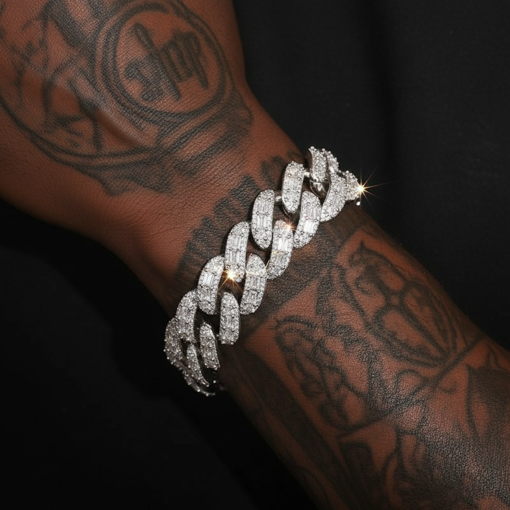 Ultimate Iced-Out Cuban Link Chain | Bracelet/ Necklace【A22】