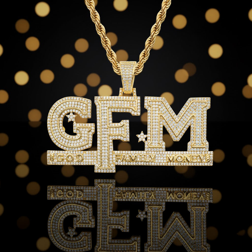 The GFM Legacy Custom Name Pendant【A69】