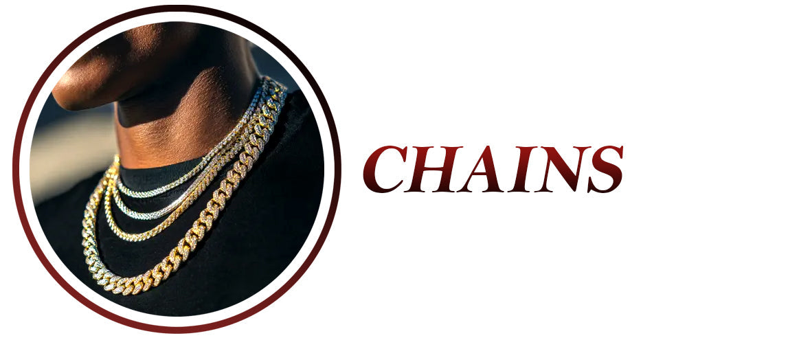 Our collection features pure sterling silver chains and moissanite necklace