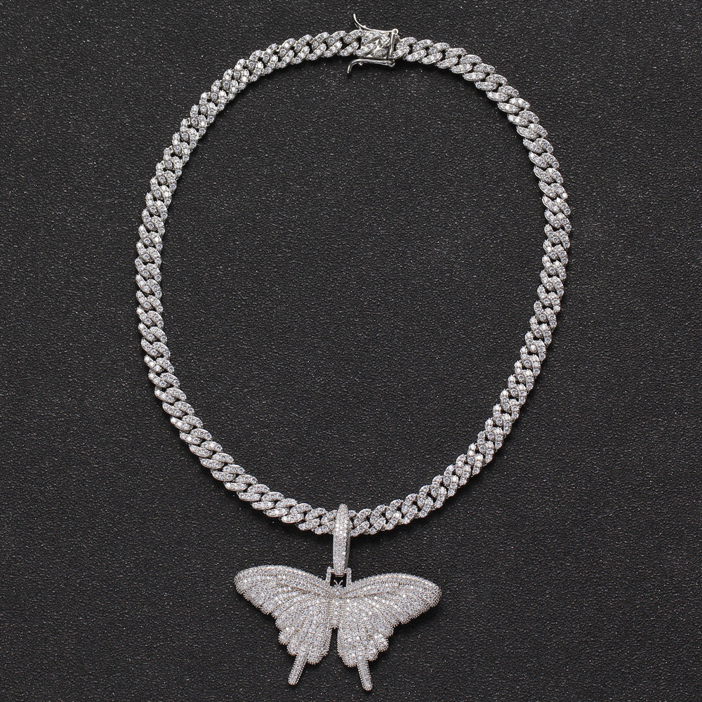 8mm Butterfly Cuban Chain