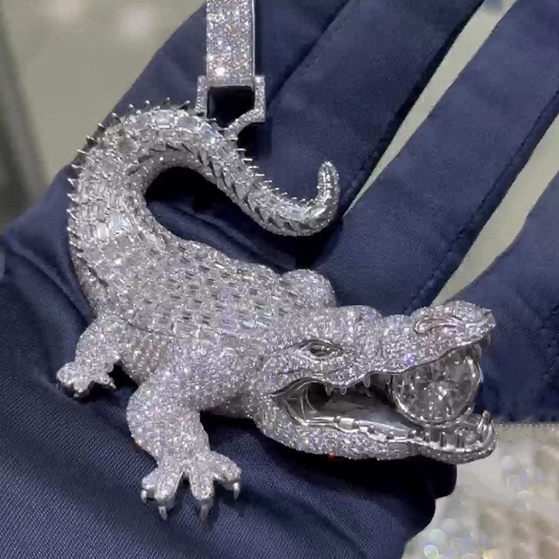 Hip Hop | Luxury Charm Crocodile Pendant