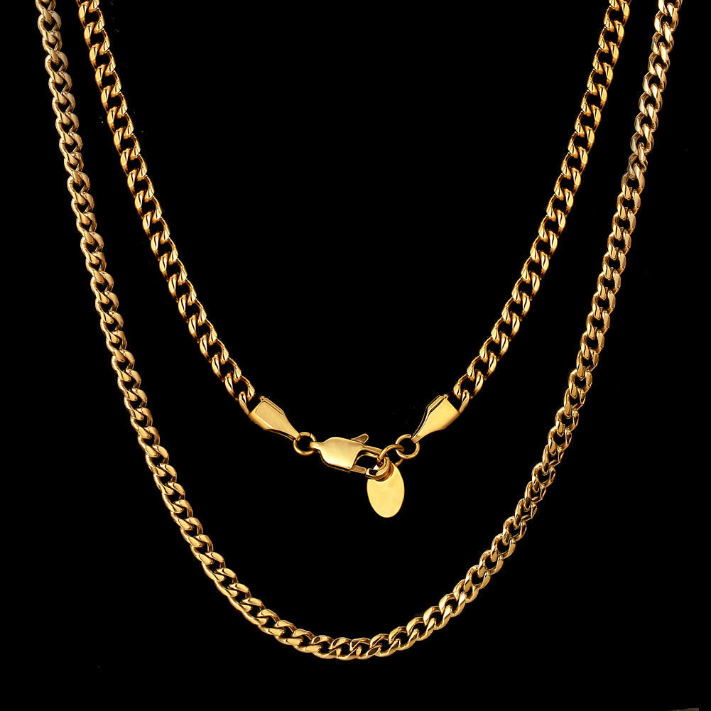 4mm Miami Cuban Link Chain