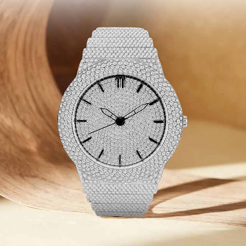 Watch | Luxury Full Diamond Watch For Men