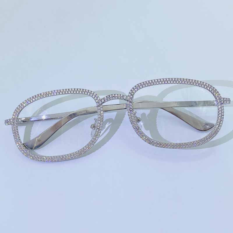 Moissanite Hip Hop Classic Glasses