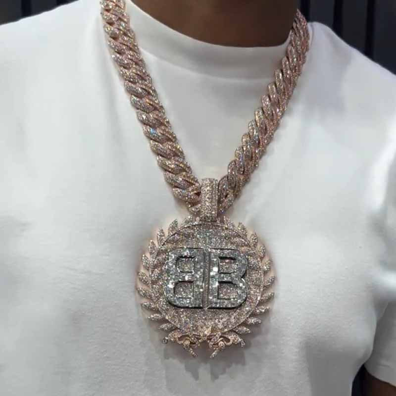 Hip Hop | "Olive Branch Independent Design" Pendant Set