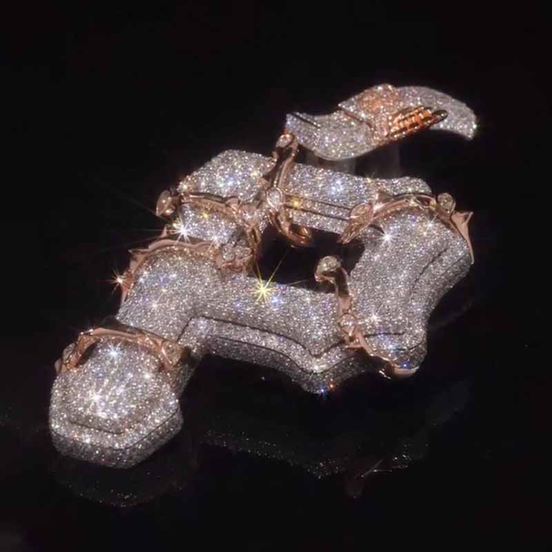 Street Style | 925S Vine Letter P Pendant