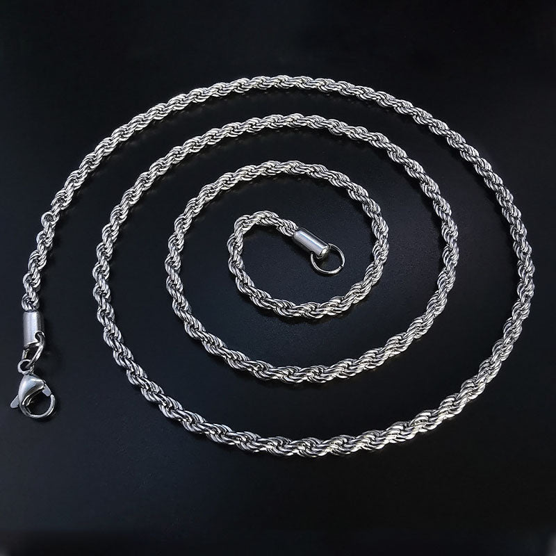 7mm/8mm Classic Hip Hop Rope Chain