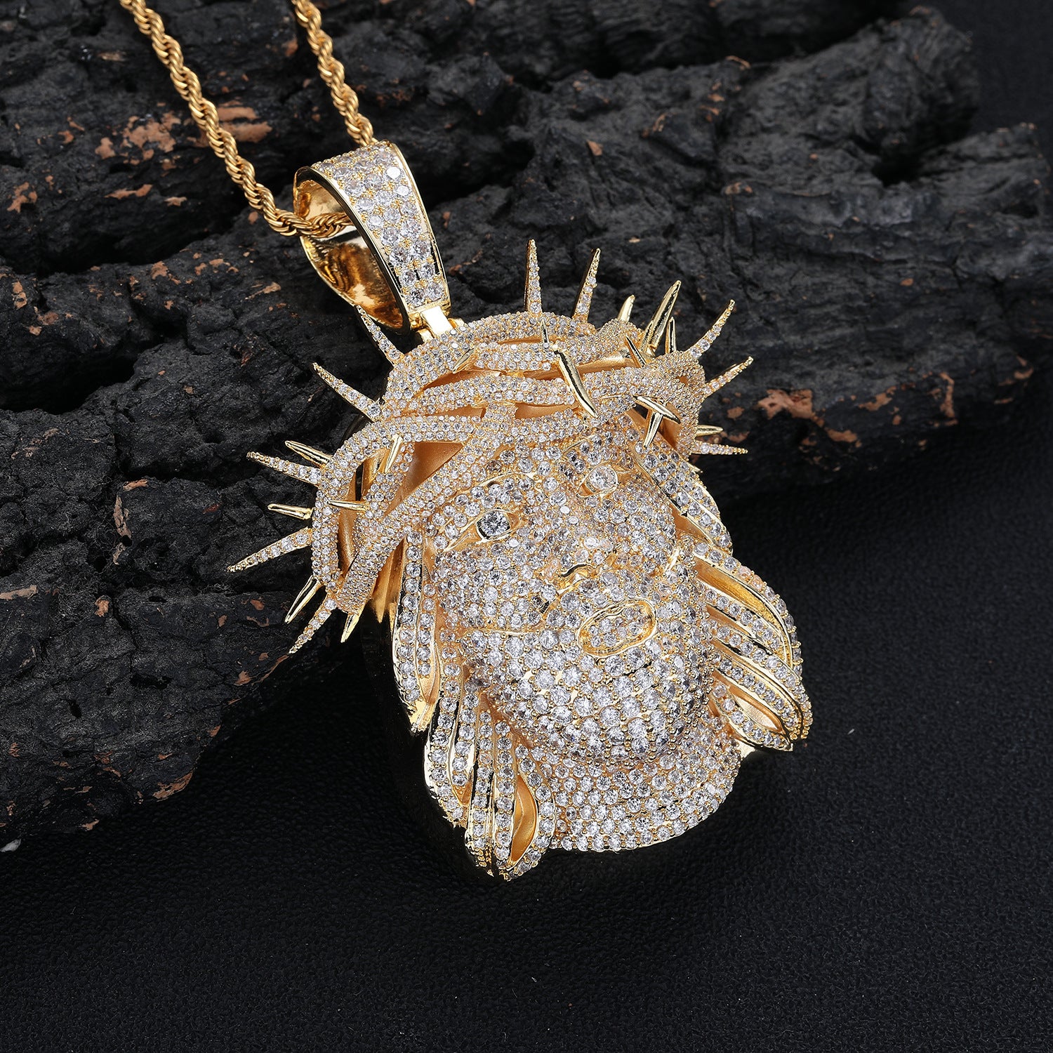 Hip Hop | “The Passion of Jesus” Iced Out Pendant