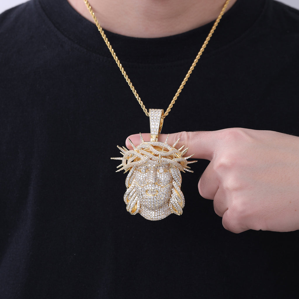 Hip Hop | “The Passion of Jesus” Iced Out Pendant
