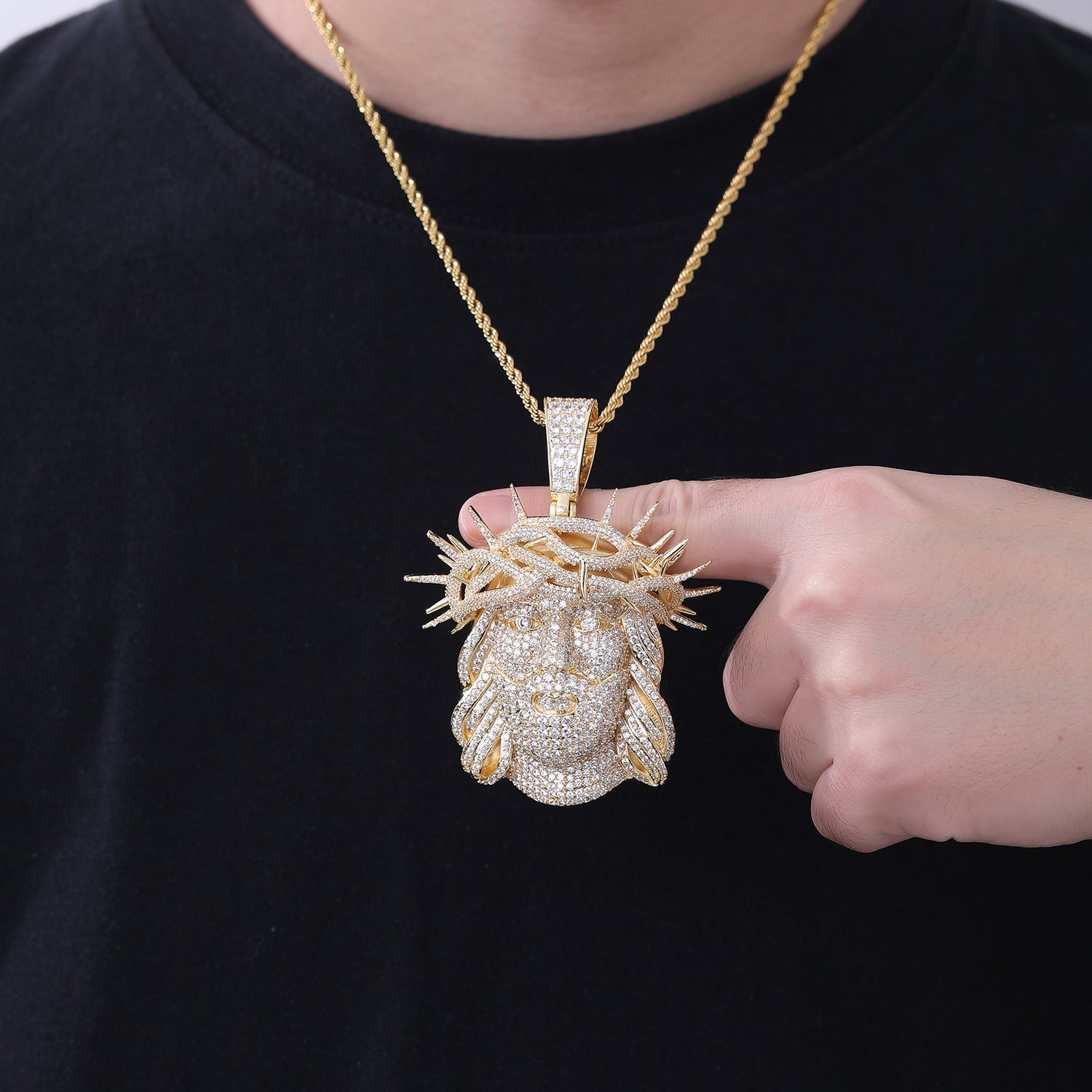 Hip Hop | “The Passion of Jesus” Iced Out Pendant