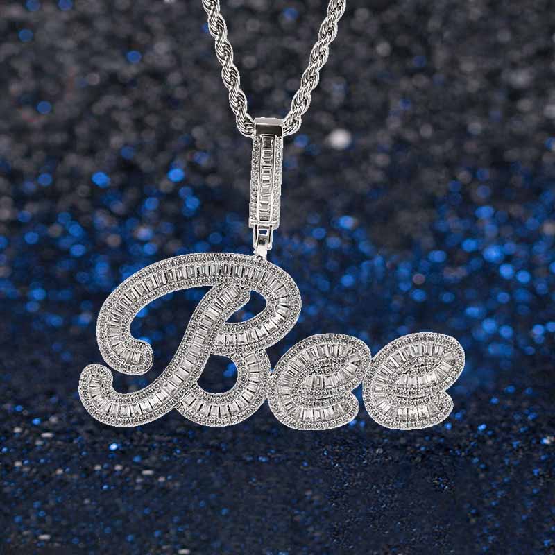 Customized Letters DIY Splicing Pendant