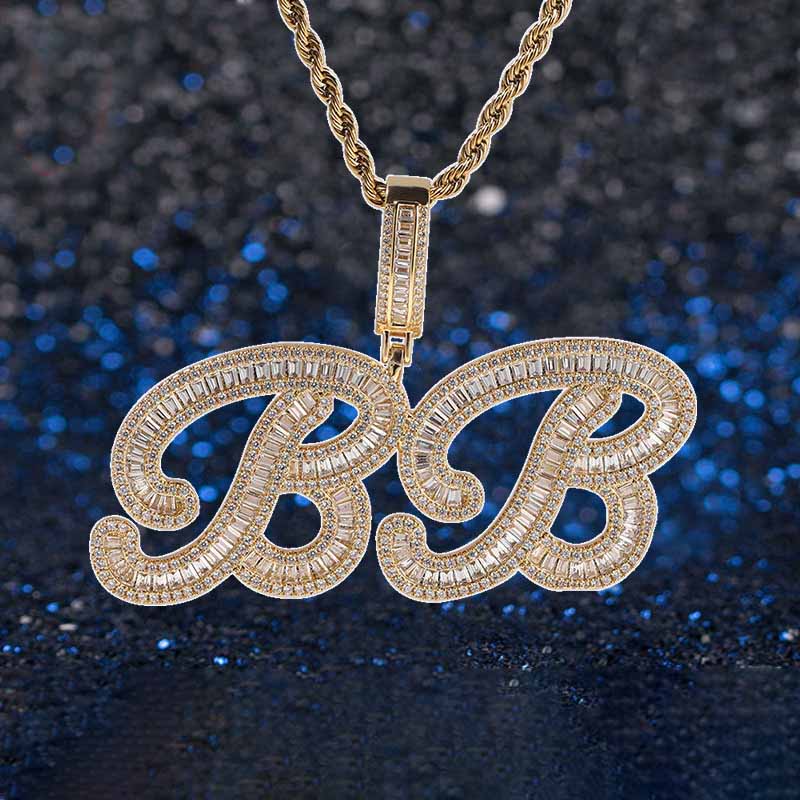 Customized Letters DIY Splicing Pendant