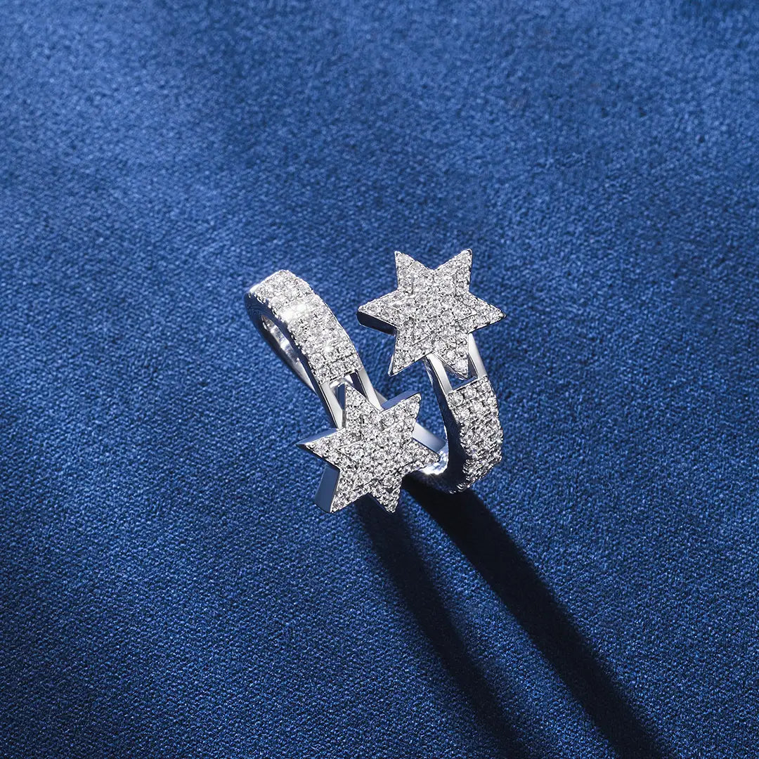 S925  Pentagram Ring