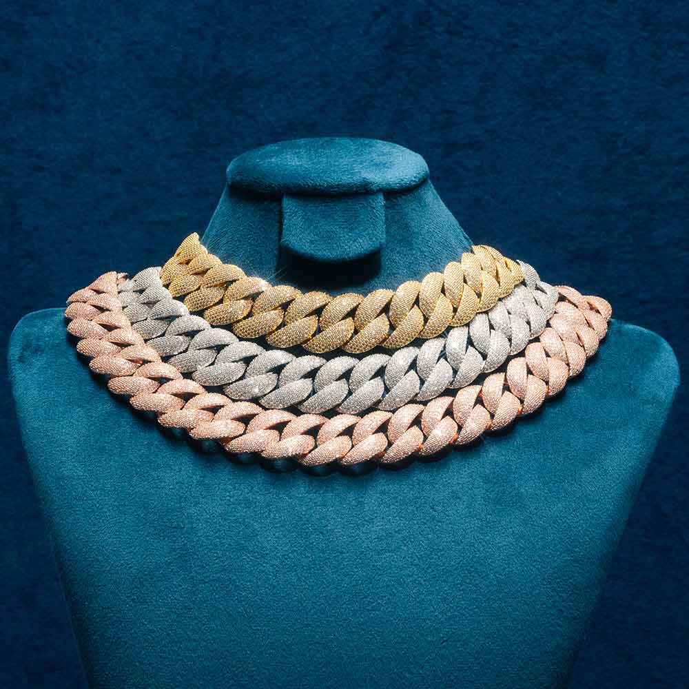 24mm Sparkling Cuban Chain