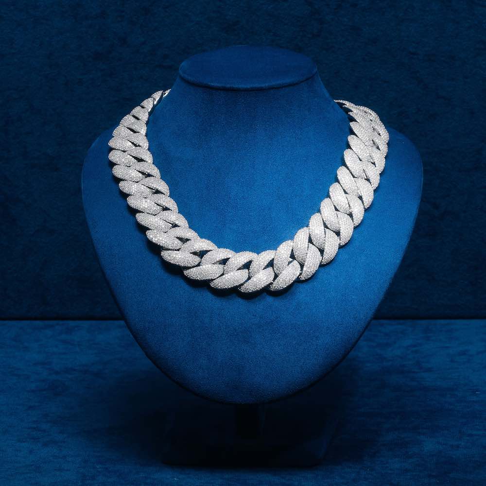 24mm Sparkling Cuban Chain