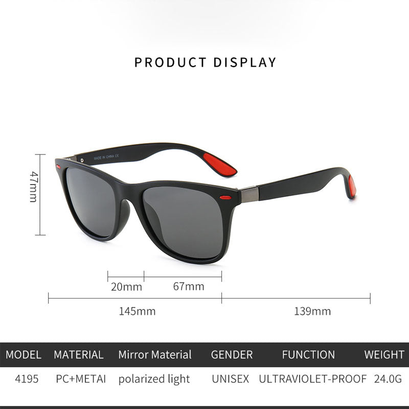 Classic Styling Polarized sunglasses