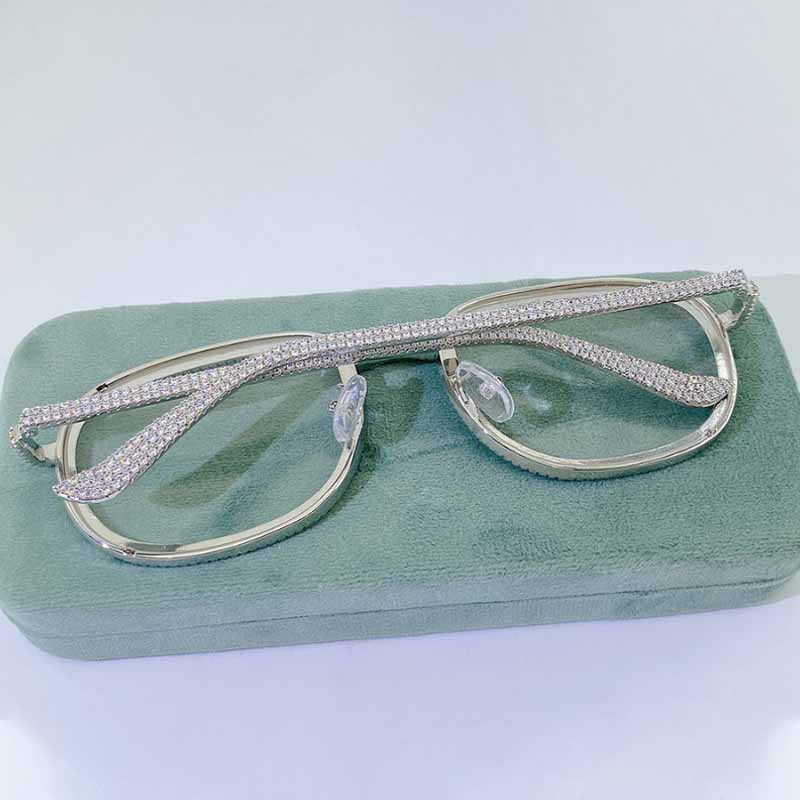 Moissanite Hip Hop Classic Glasses