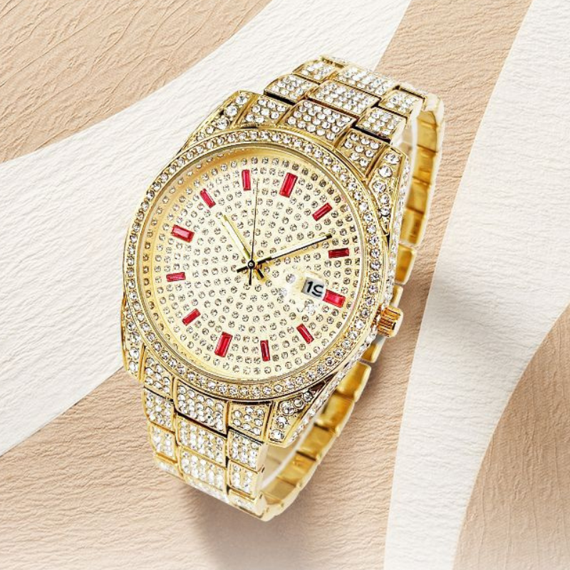 Moissanite Classic Full Diamond Watch