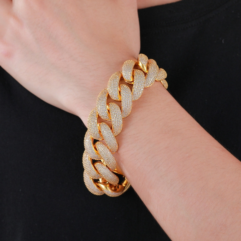 25mm Bubble Cuban Chain