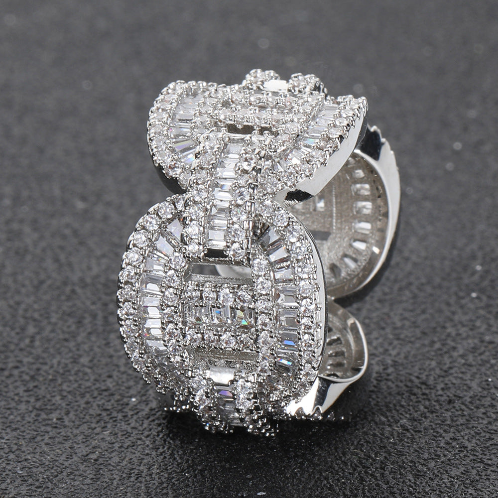 Street Style | Pig Nose Cuban Chain Ring