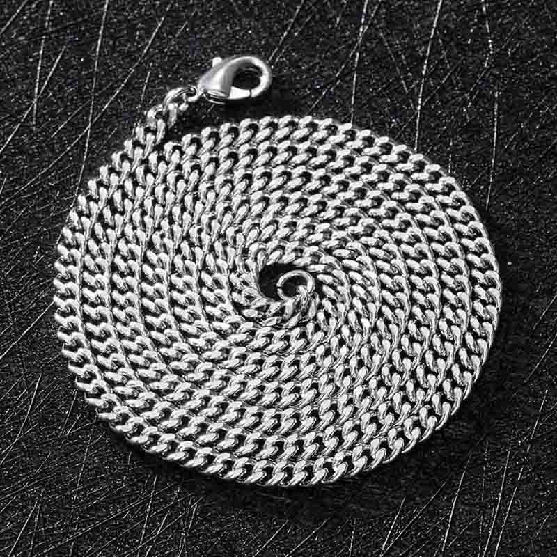 3mm Stainless Steel Cuban Chain