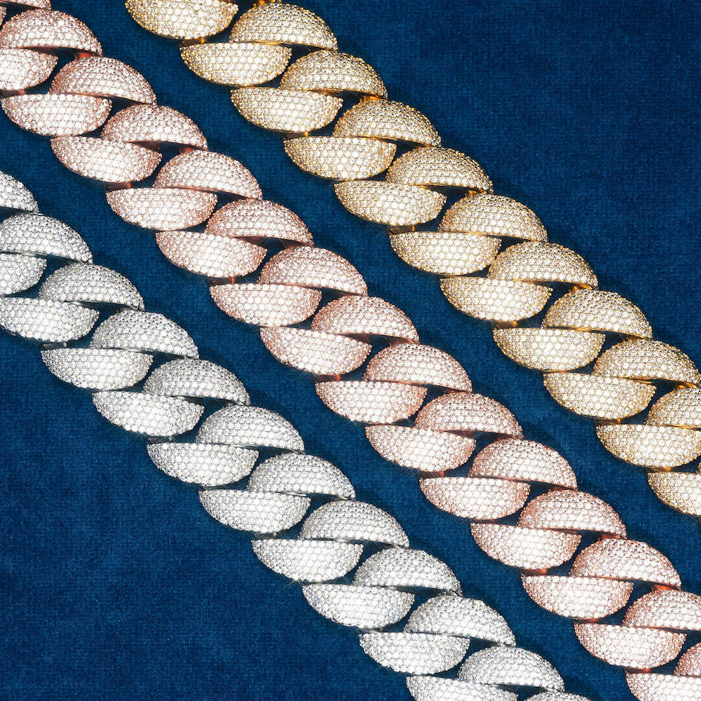 24mm Sparkling Cuban Chain