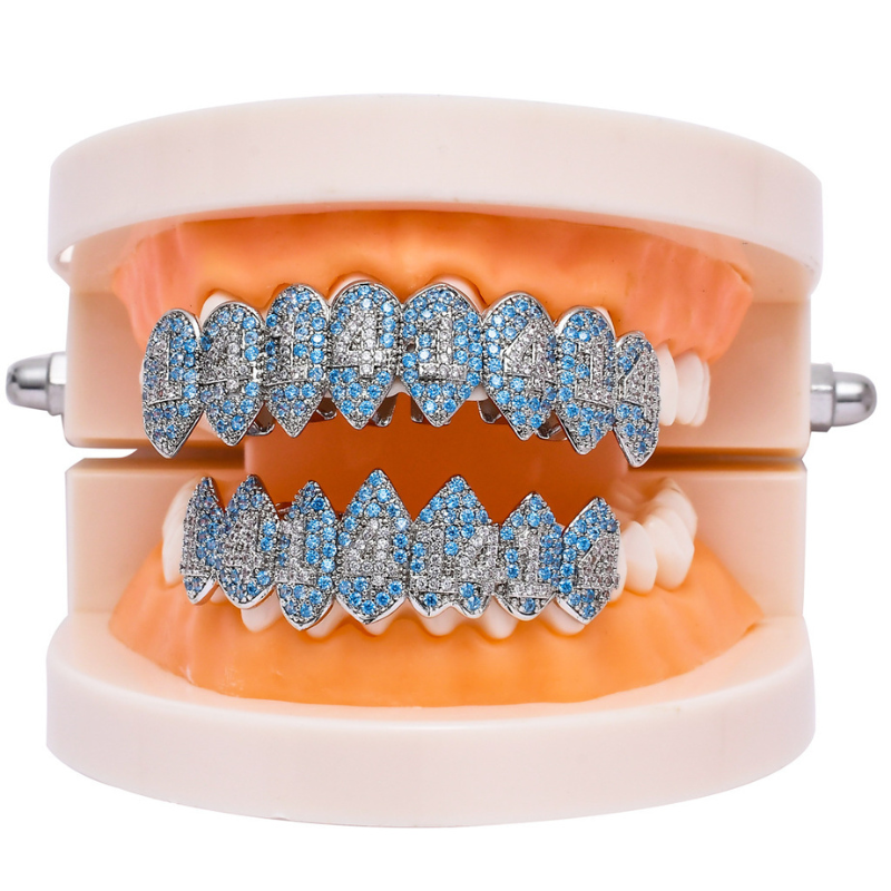 Moissanite 1414 Digital Sparkle Grillz