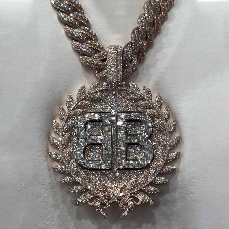Hip Hop | "Olive Branch Independent Design" Pendant Set