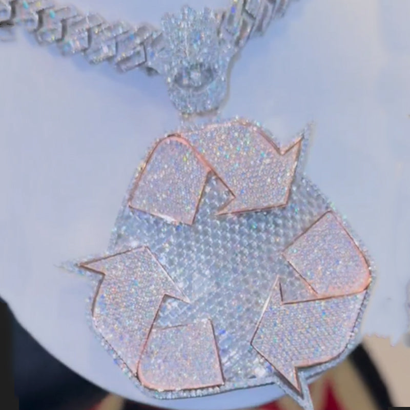 Hip Hop | "Recycling Symbol" Pendant