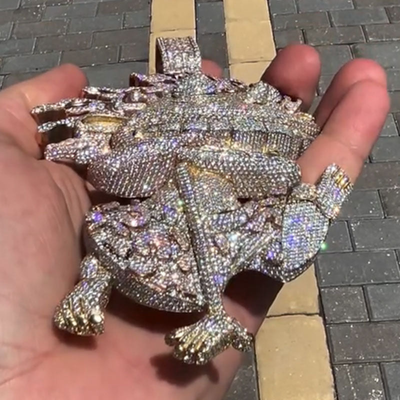 Moissanite Vivid Art Boy Pendant