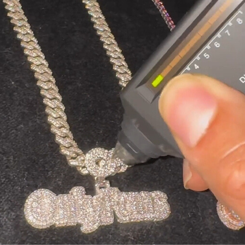 Moissanite Exquisite Letter Pendant