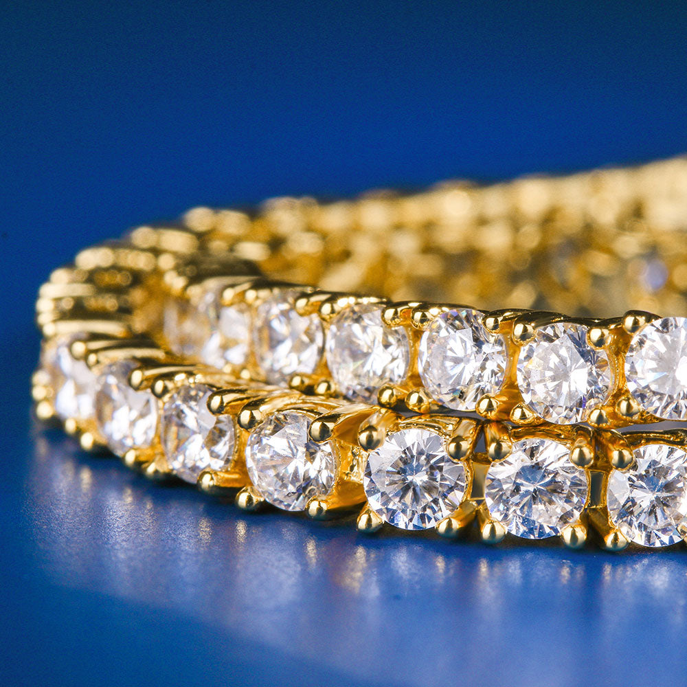 3mm Moissanite Tennis Bracelet for Men