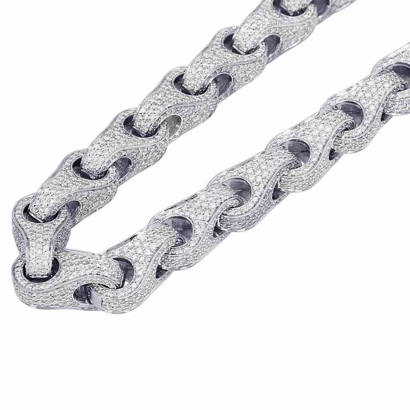 Moissanite Hip Hop Personalized Cylinder Cross Bracelet