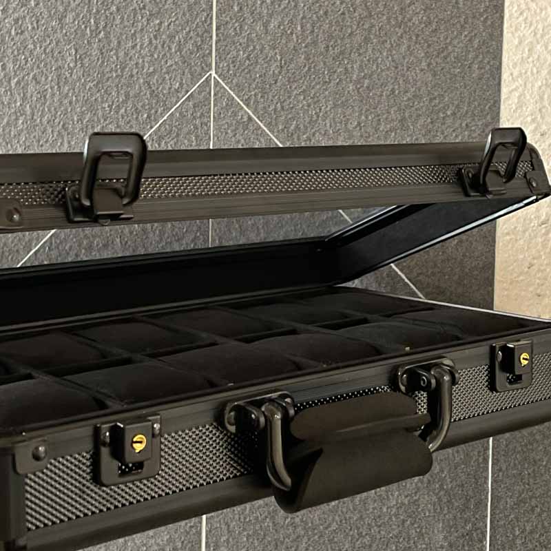 Premium Aluminum Alloy Hip-Hop Jewelry Box