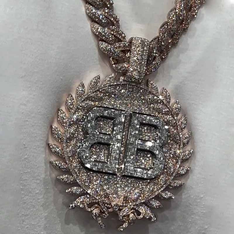 Hip Hop | "Olive Branch Independent Design" Pendant Set