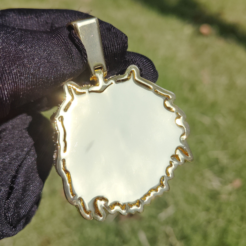 Moissanite Hip Hop Cartoon Avatar Pendant