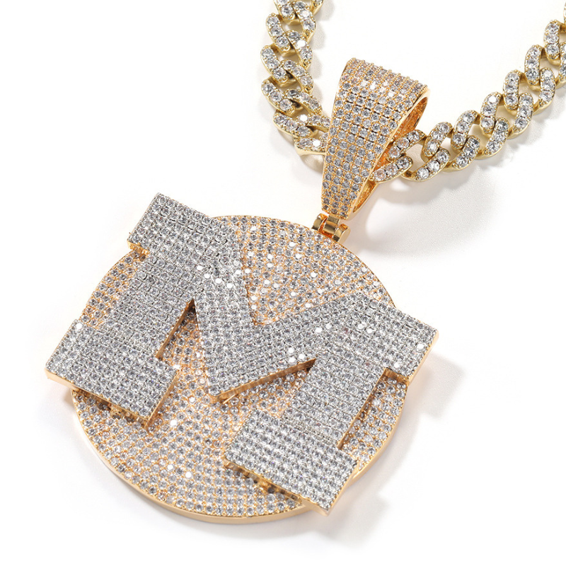 Custom |Choose Your "A-Z"  Large Letter Pendant