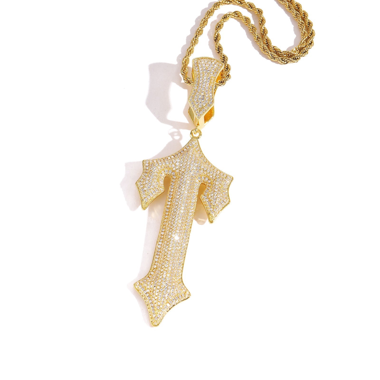 ced Great Sword Cross Pendant Set - 37mm