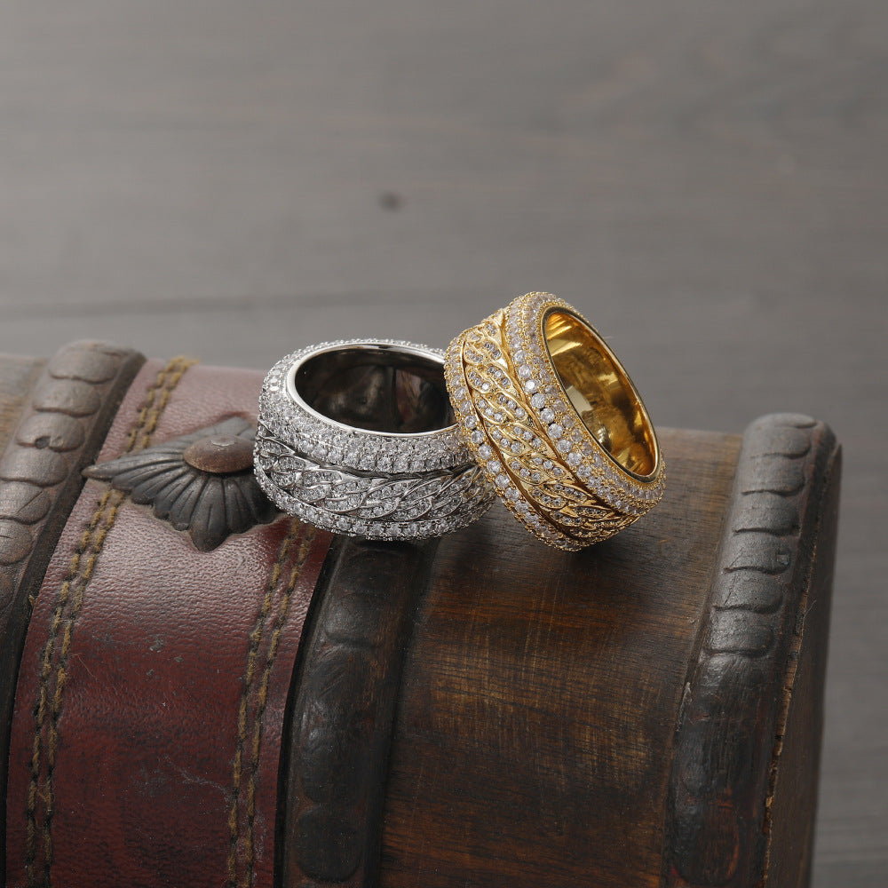 Hip Hop | 12mm Kinetic Rotating Ring