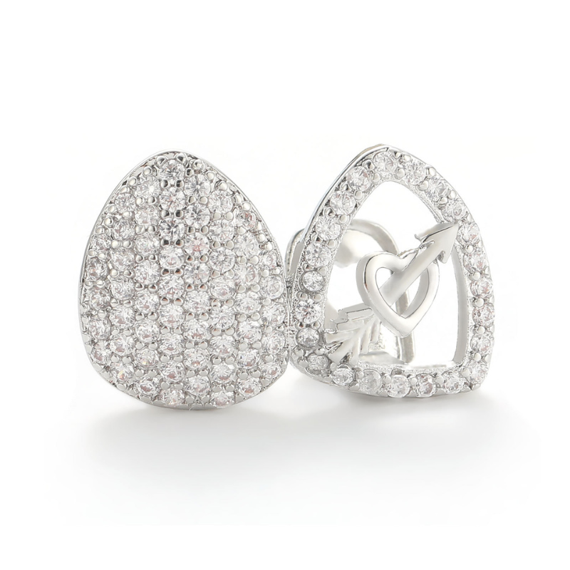 Moissanite Two Teeth Creative Grillz