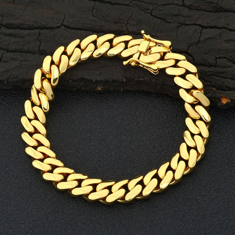 30mm/40mm Classic Glossy Cuban Bracelet