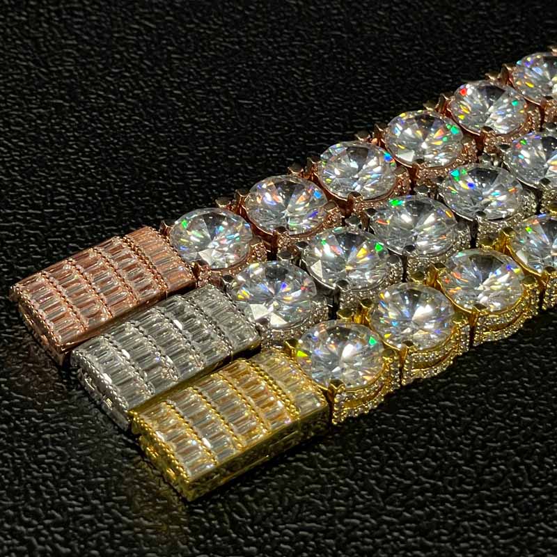 10mm Diamond Design Tennis Chain