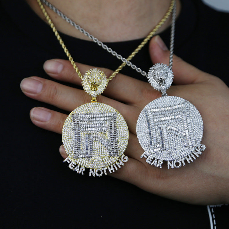Street Style | "Fear Nothing Lion" Pendant