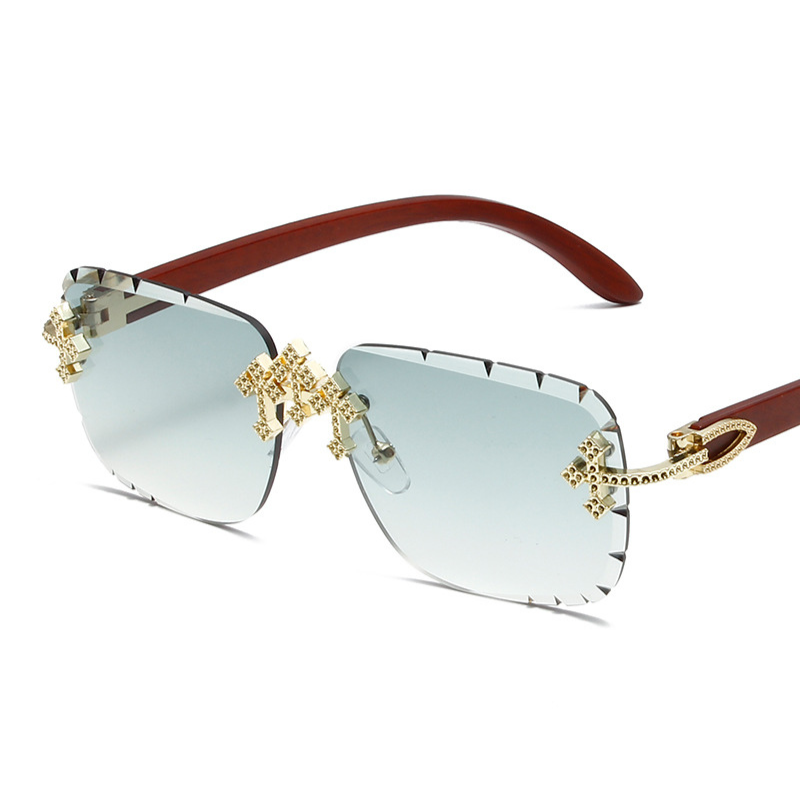 Fashionable Patterned Frameless Sunglasses