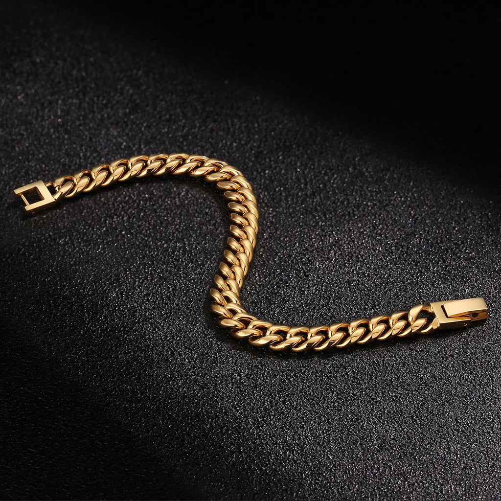 8mm Miami Cuban Link Bracelet