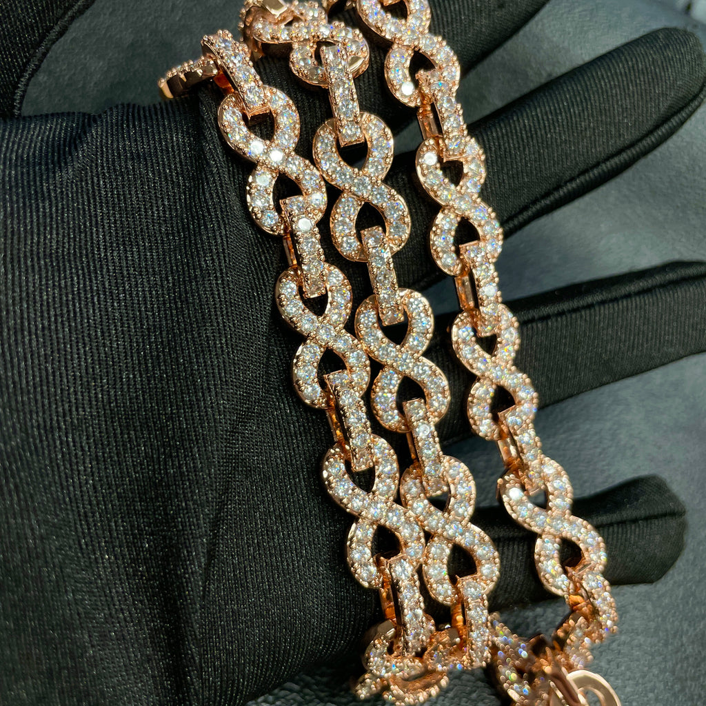 Custom Infinity "∞" Moissanite Jewellery Chains