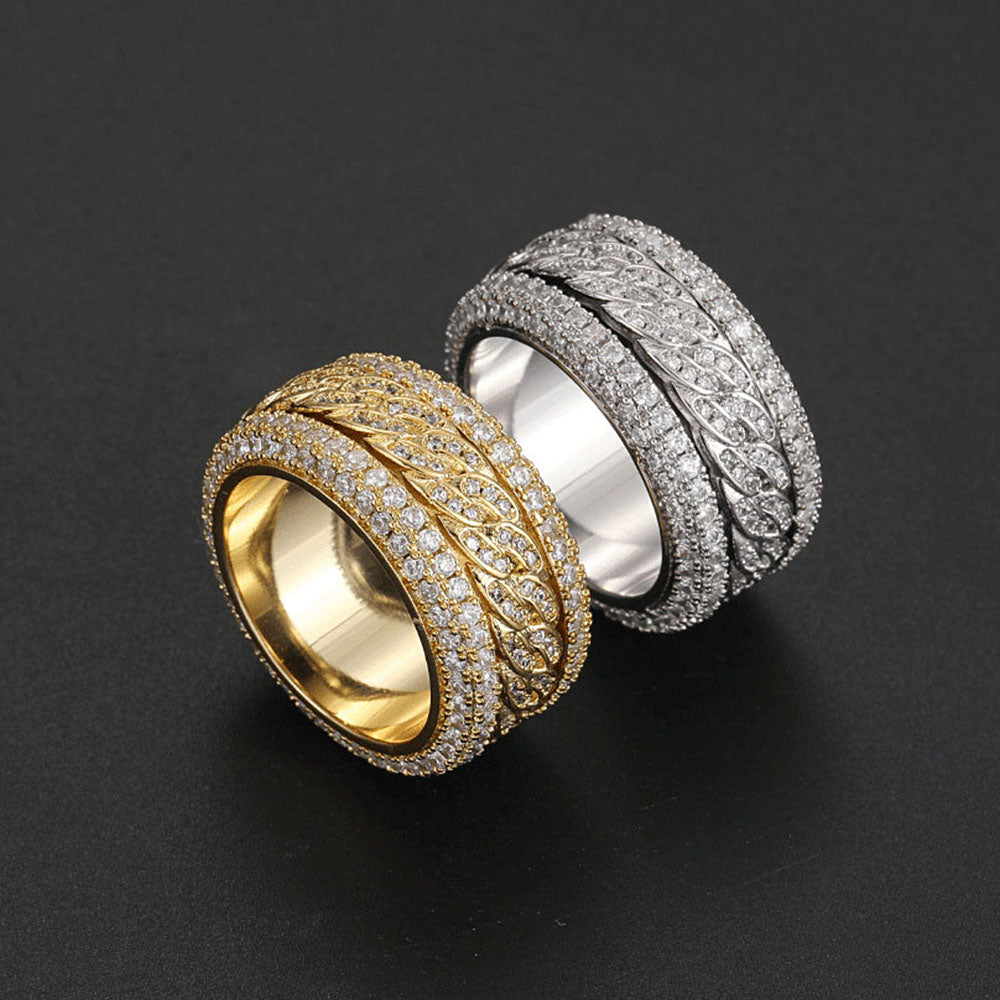 Hip Hop | 12mm Kinetic Rotating Ring